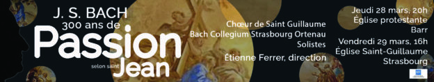 Image Passion selon saint Jean de J. S. Bach